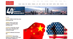 Desktop Screenshot of globaltimes.com.cn